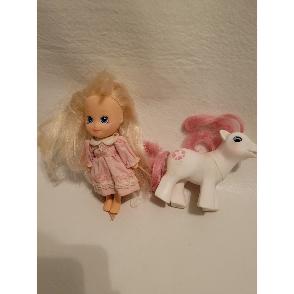 Vintage 1985 My Little Pony G1 Molly & Baby Sundance Doll